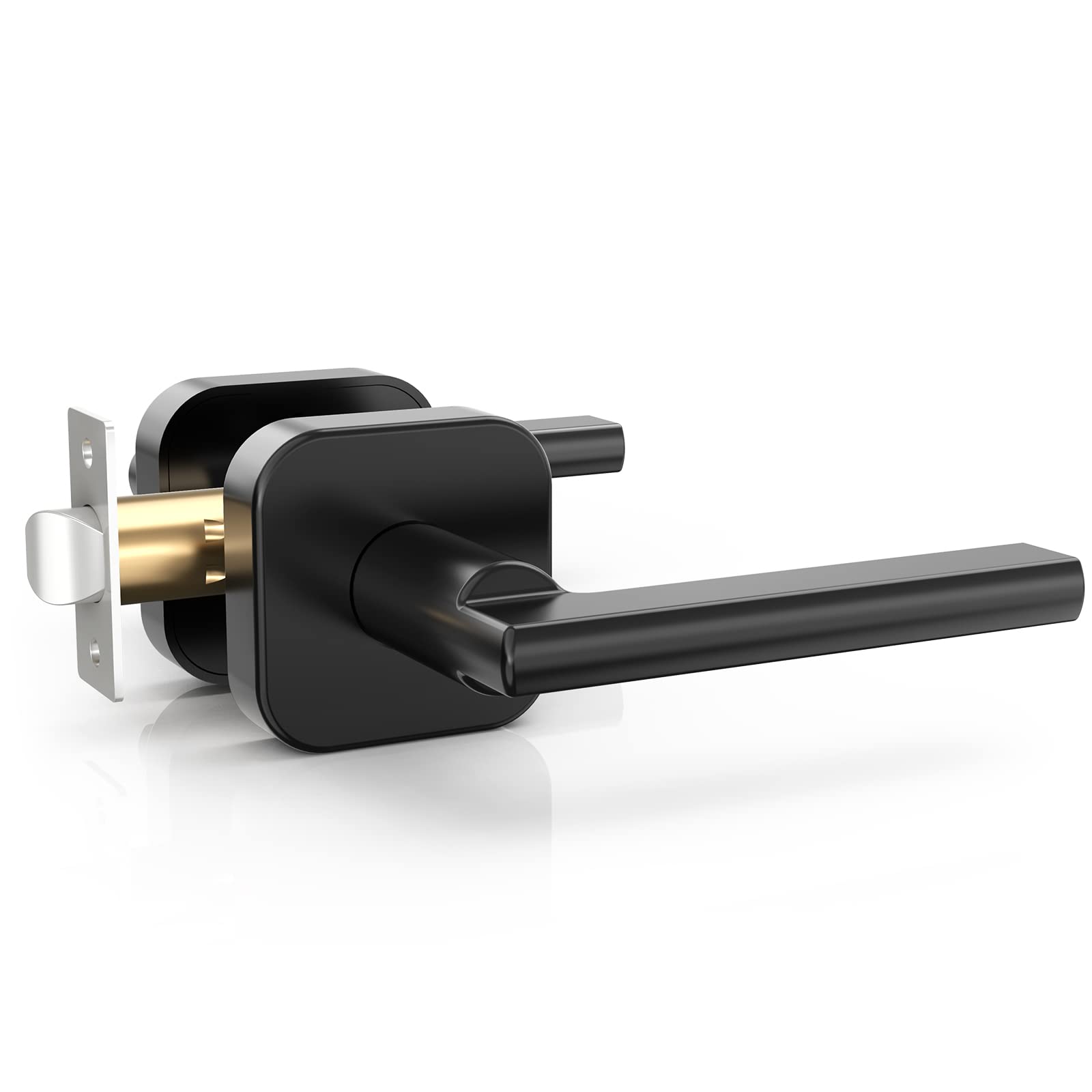 NUTOMO Front Door Lock Handle, Heavy Duty Home Security Interior